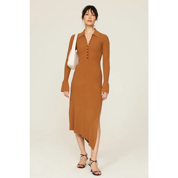 A.L.C. Lance Dress in Cognac Size XS - Picture 2 of 10